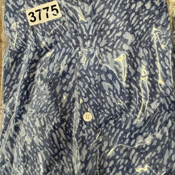 J. McLaughlin Arissa Shirtdress Cap‎ Sleeve Popover in Beatriz Spot size xl - Picture 7 of 7